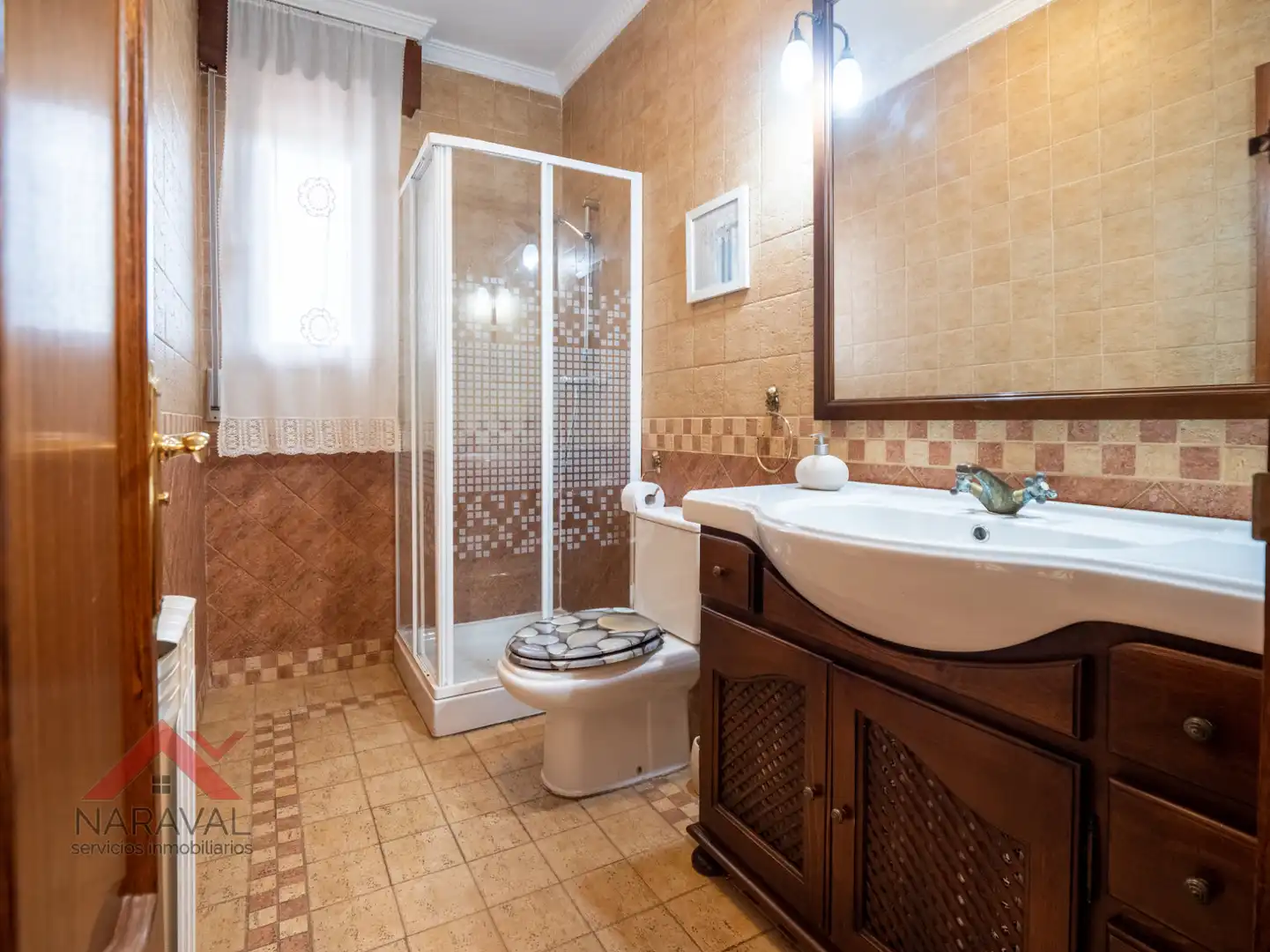 Bany de Casa o xalet en venda en Zigoitia amb Calefacció, Jardí privat i Parquet