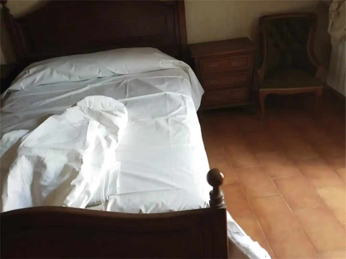 Dormitori de Casa adosada en venda en Mendavia amb Traster, Moblat i Balcó