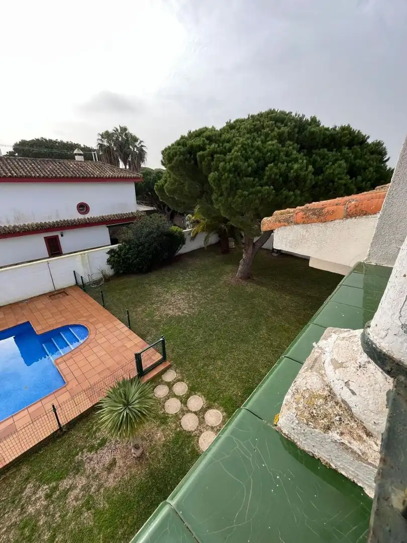 Garden of Houses for sale in Chiclana de la Frontera