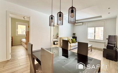 Dining room of Flat for sale in  Barcelona Capital  with Heating