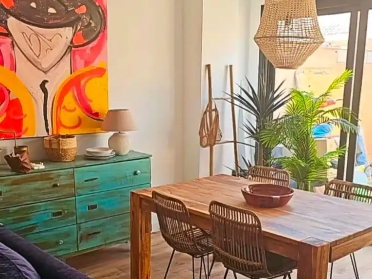 Menjador de Casa o xalet en venda en Gines amb Aire condicionat, Calefacció i Jardí privat