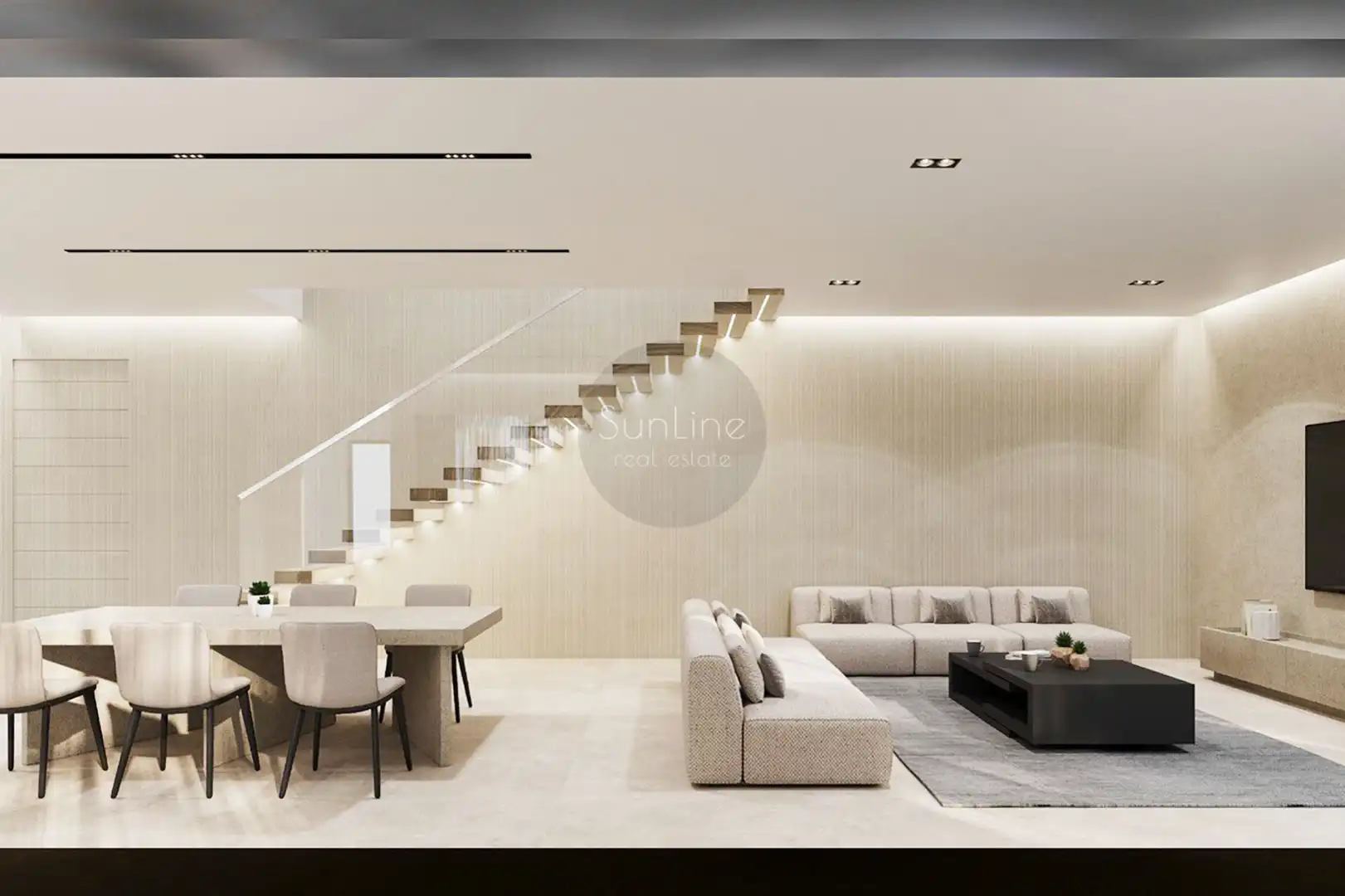 Living room of Houses for sale in L'Eliana  with Air Conditioner, Private garden and Terrace