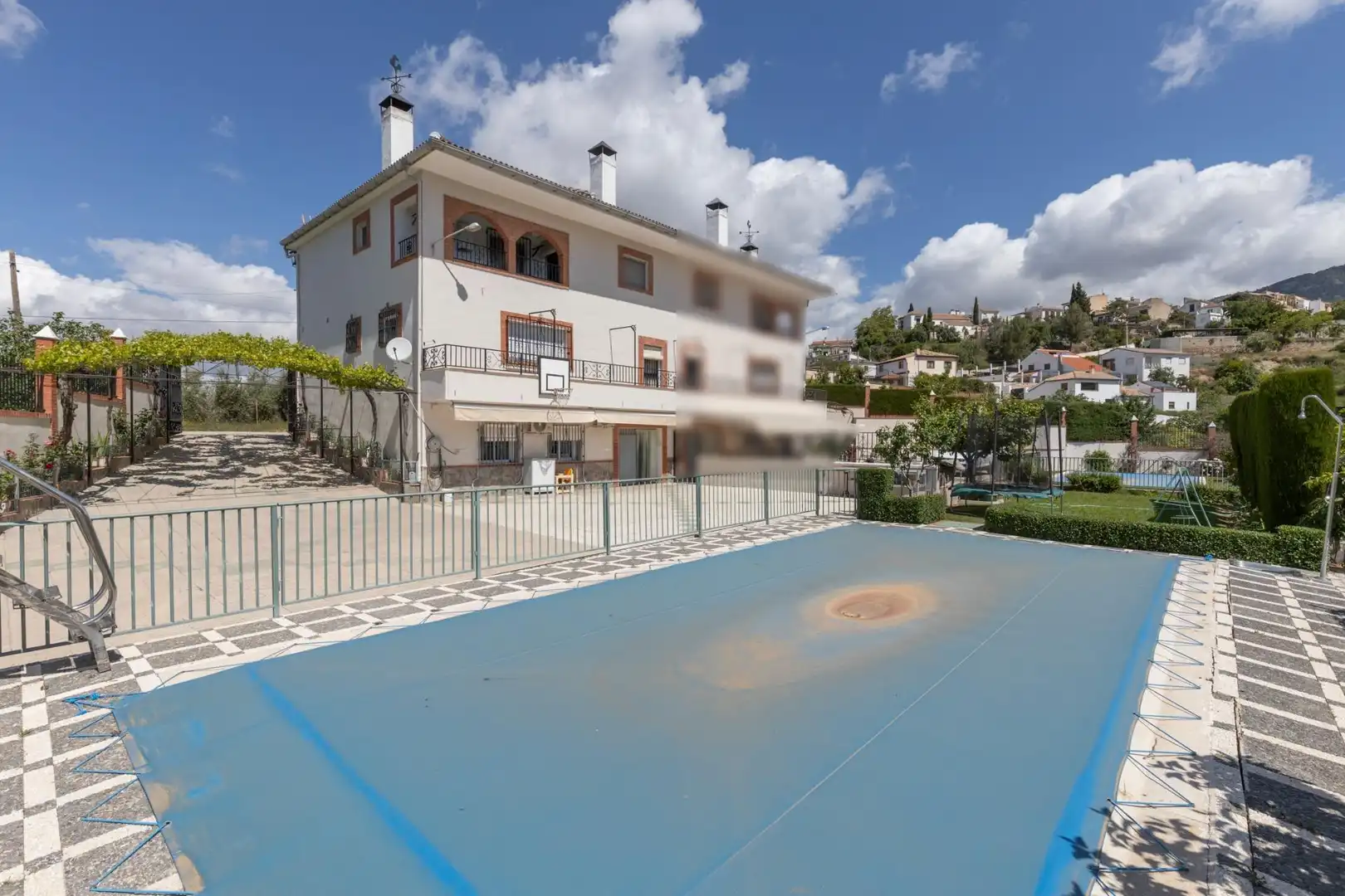 Vista exterior de Casa adosada en venta en Víznar con Jardín privado, Terraza y Piscina