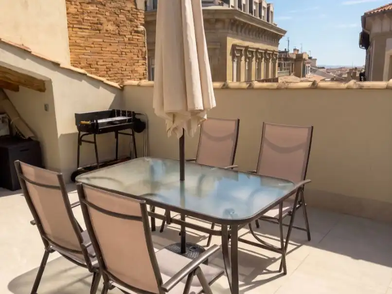 Terraza de Ático en venta en San Lorenzo