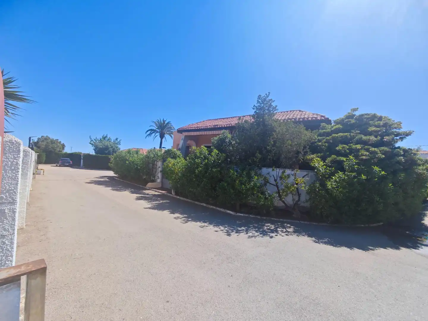 Vista exterior de Casa o xalet en venda en Cartagena amb Jardí privat, Terrassa i Moblat
