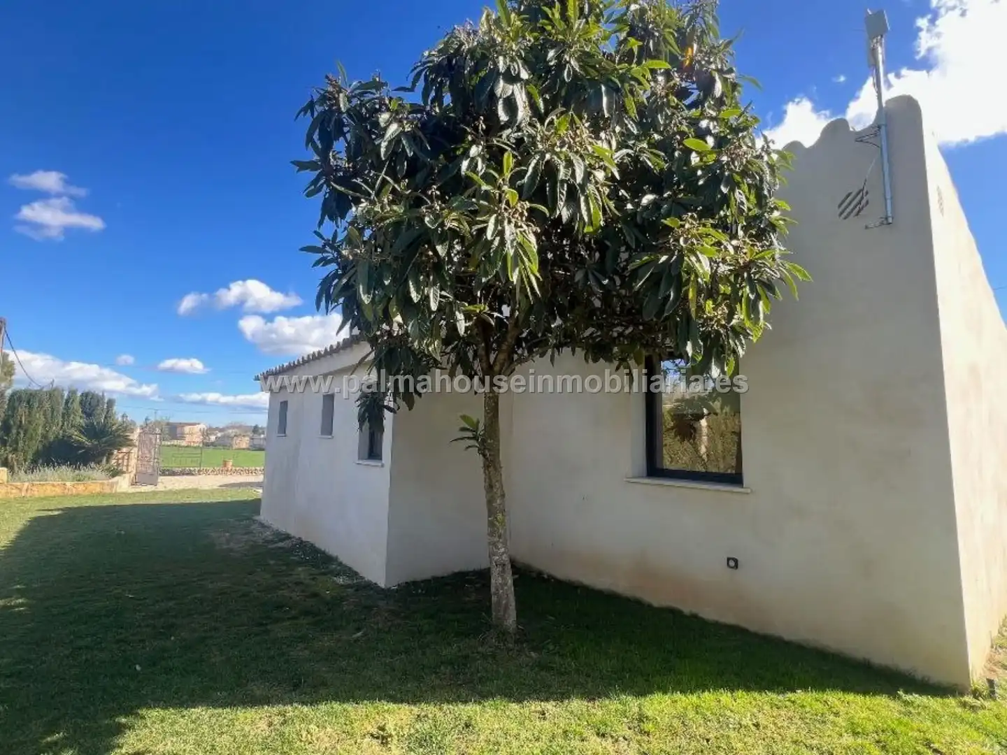 Vista exterior de Finca rústica de alquiler en Sencelles con Piscina, Amueblado y TV