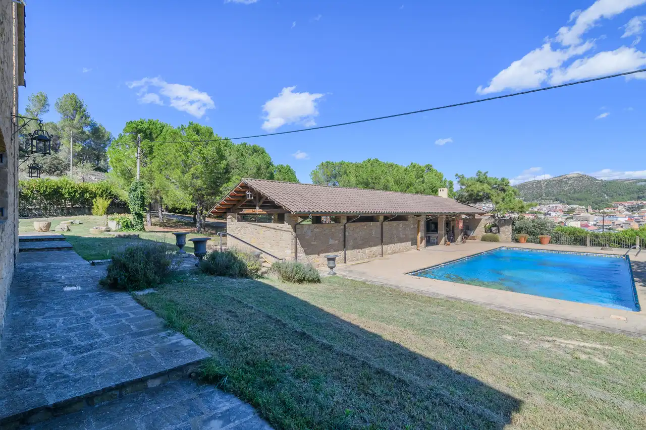 Swimming pool of Houses for sale in Sant Vicenç de Castellet  with Heating, Private garden and Terrace