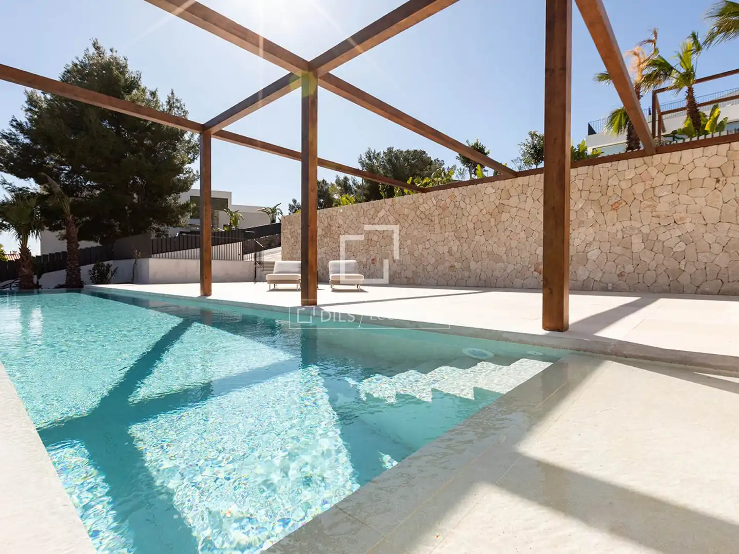 Swimming pool of Houses for sale in Calvià  with Air Conditioner, Private garden and Terrace