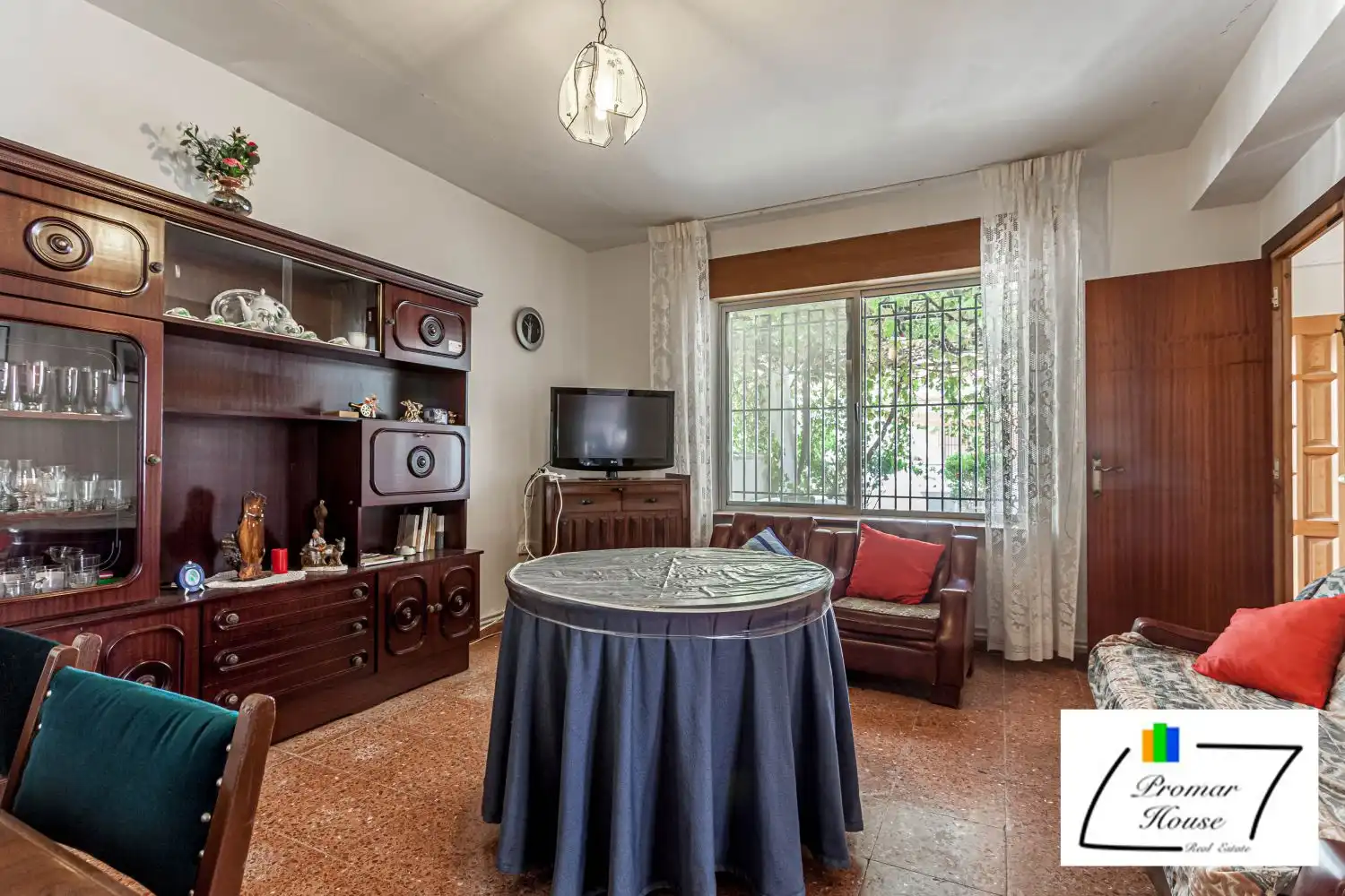 Sala d'estar de Casa adosada en venda en Papatrigo amb Traster