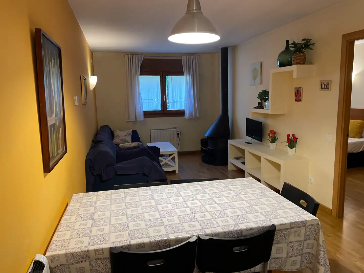 Wohnzimmer von Wohnungen zum Verkauf in Vall de Cardós mit Heizung, Parkett und Möbliert