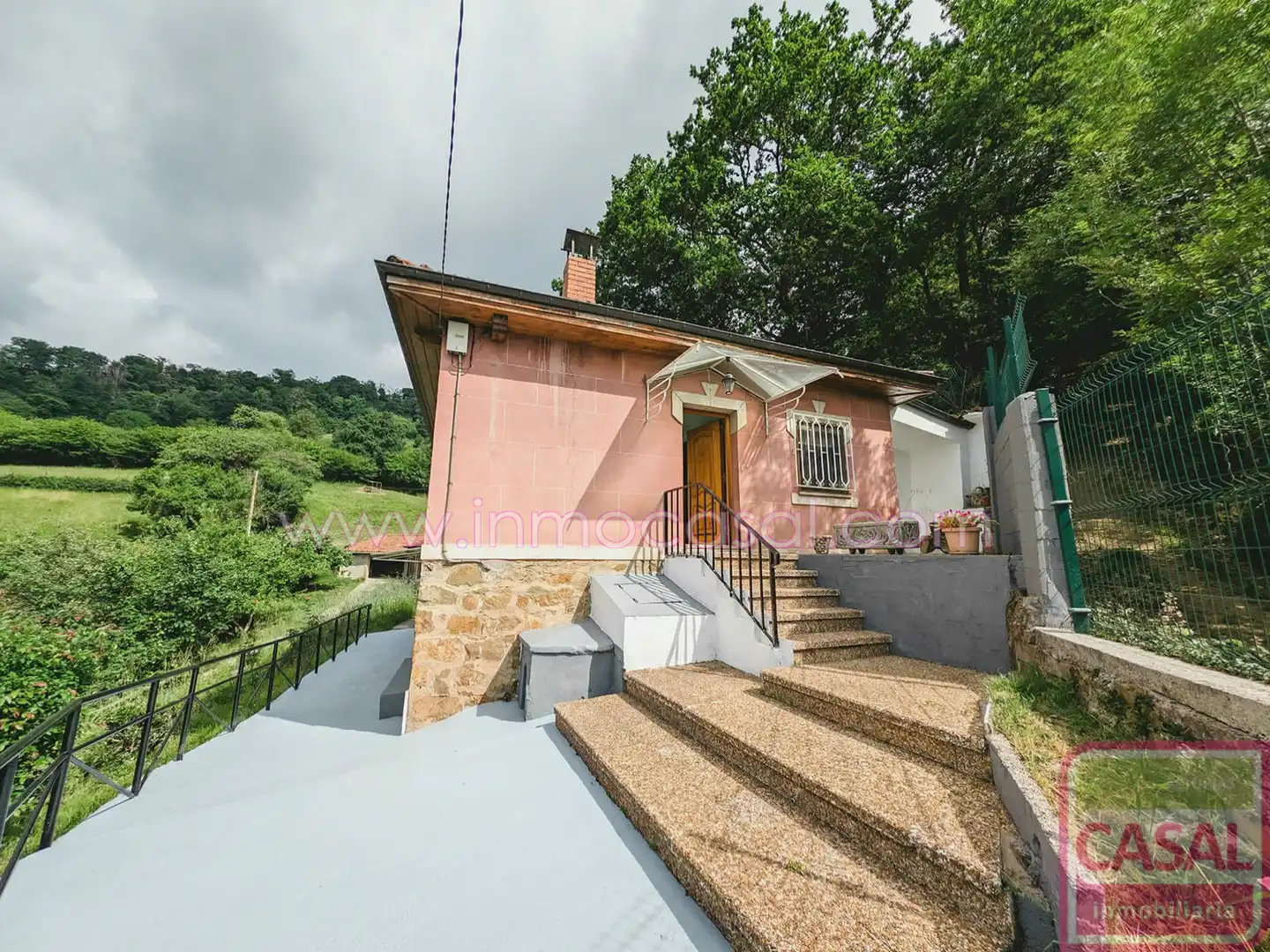Exterior view of Houses for sale in Mieres (Asturias)  with Terrace and Storage room