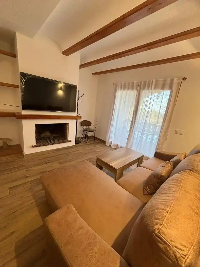 Wohnzimmer von Wohnung zur Miete in Dénia mit Klimaanlage, Schwimmbad und Möbliert