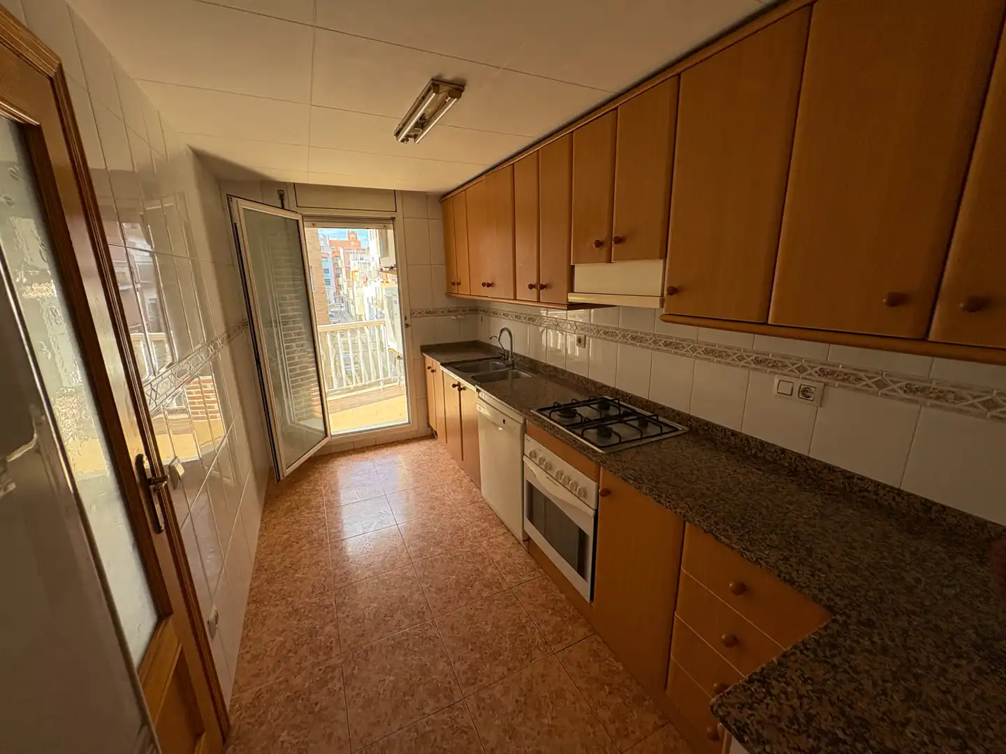Kitchen of Flat for sale in Amposta  with Heating and Terrace
