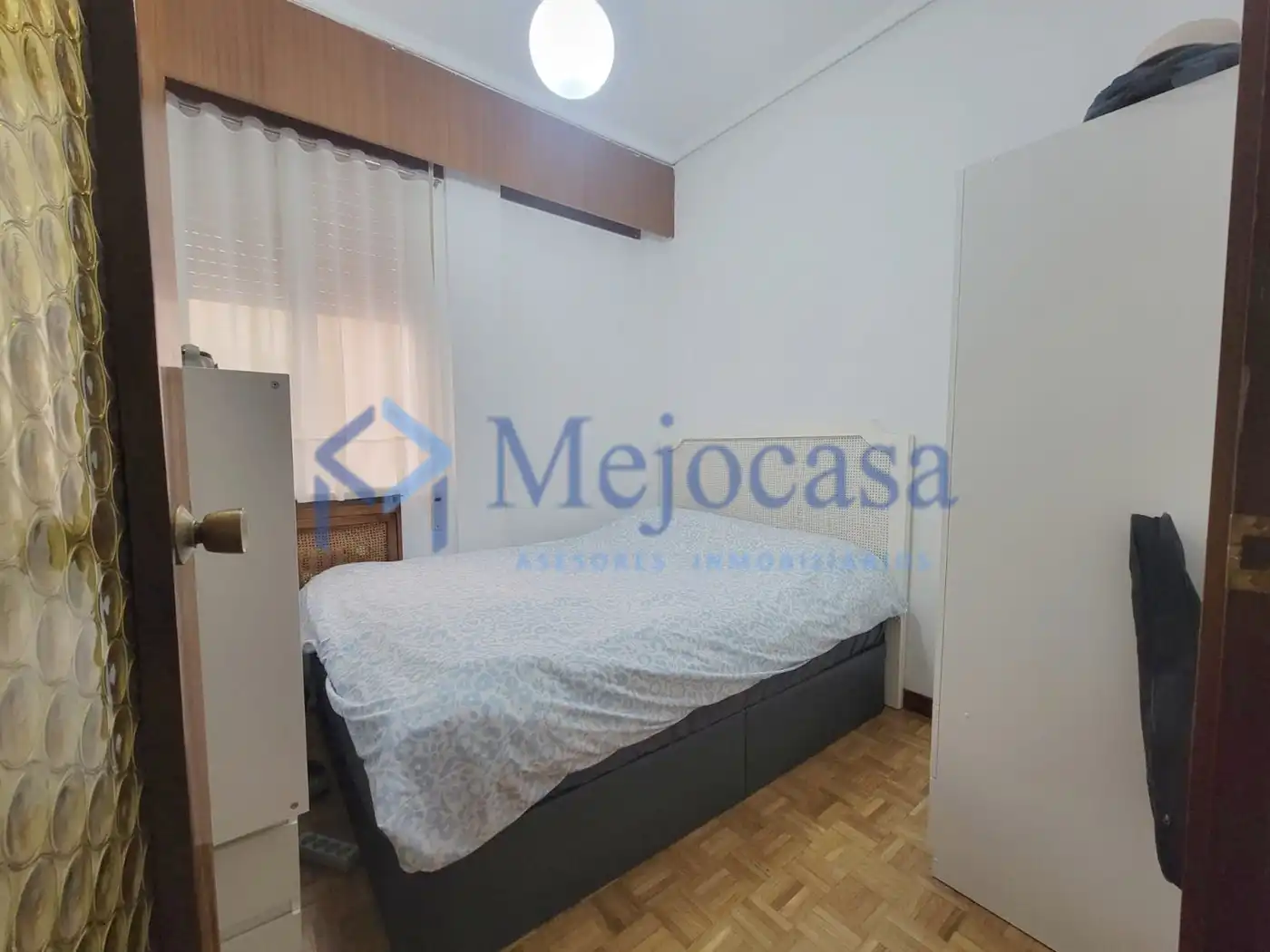 Bedroom of Flat for sale in Madrid  with Heating, Parquet flooring and Terrace