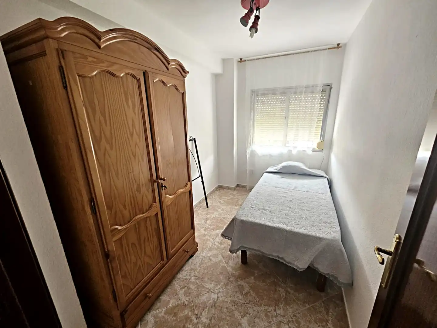 Bedroom of Flat for sale in Málaga  with Furnished