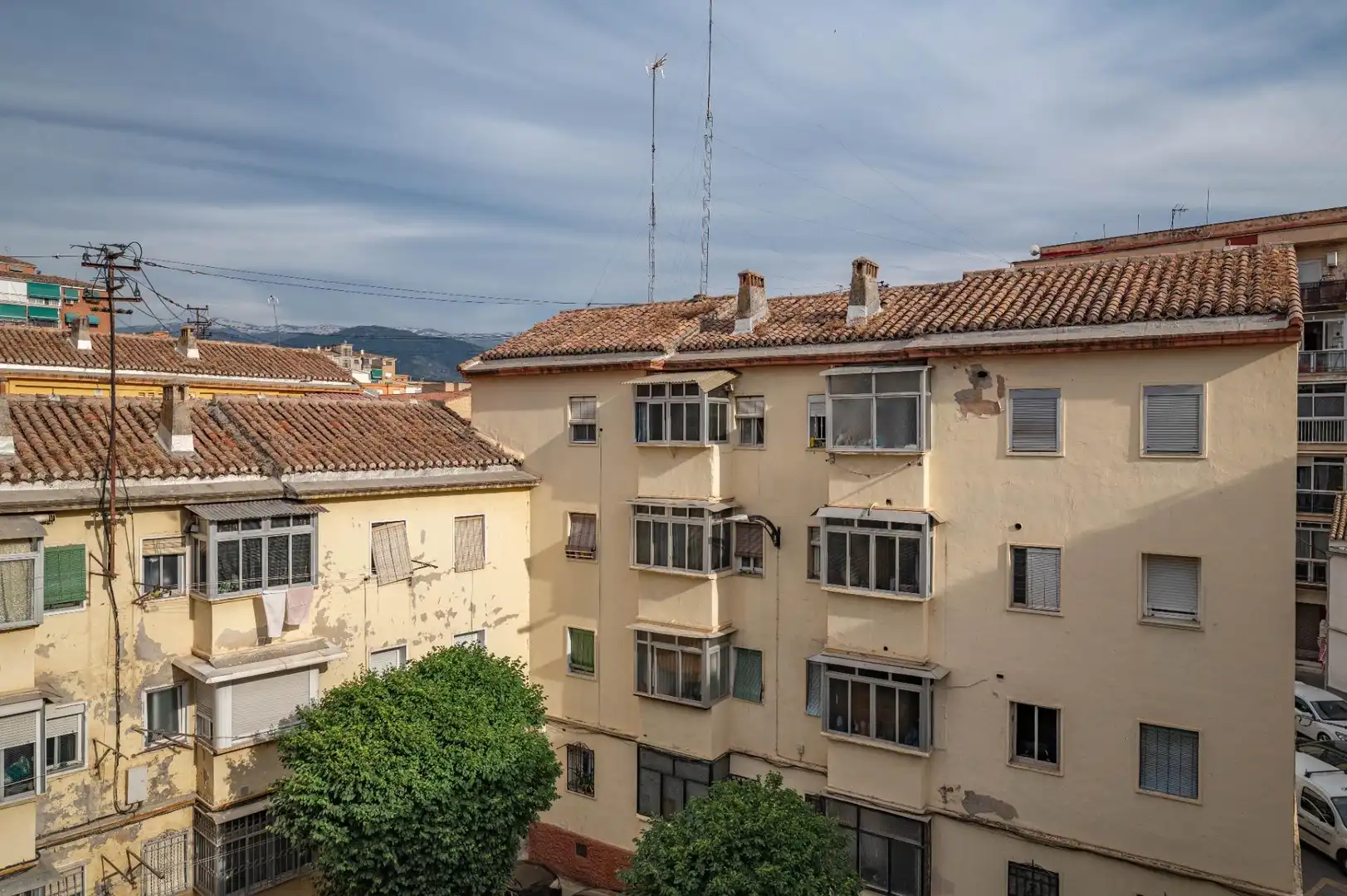 Vista exterior de Piso en venta en Granada