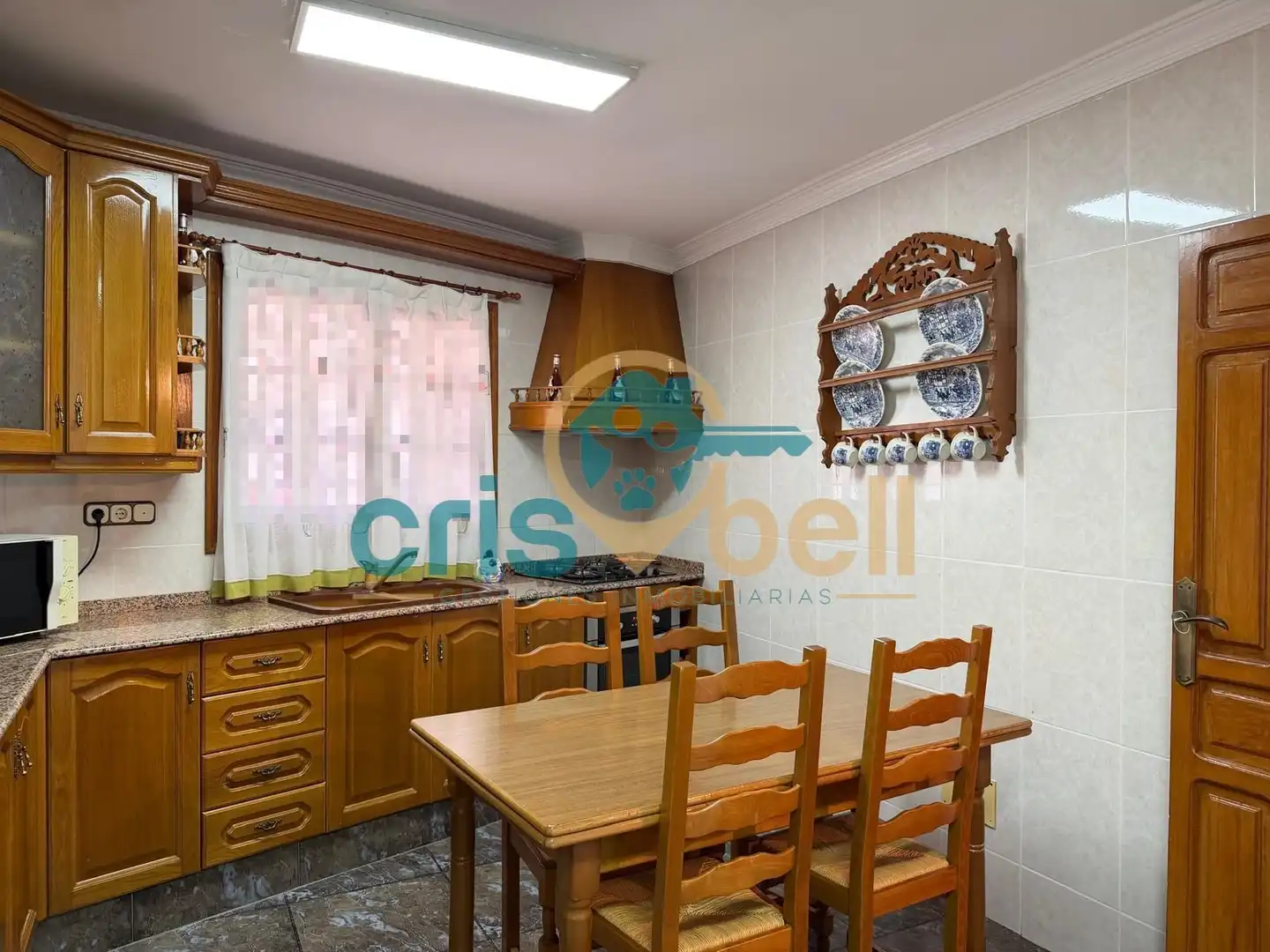 Cocina de Casa adosada en venta en Lorca con Aire acondicionado, Terraza y Trastero