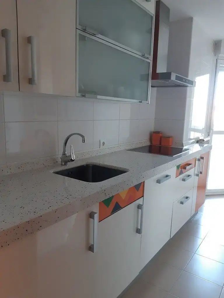 Küche von Wohnung zur Miete in Burgos mit Heizung, Terrasse und Möbliert