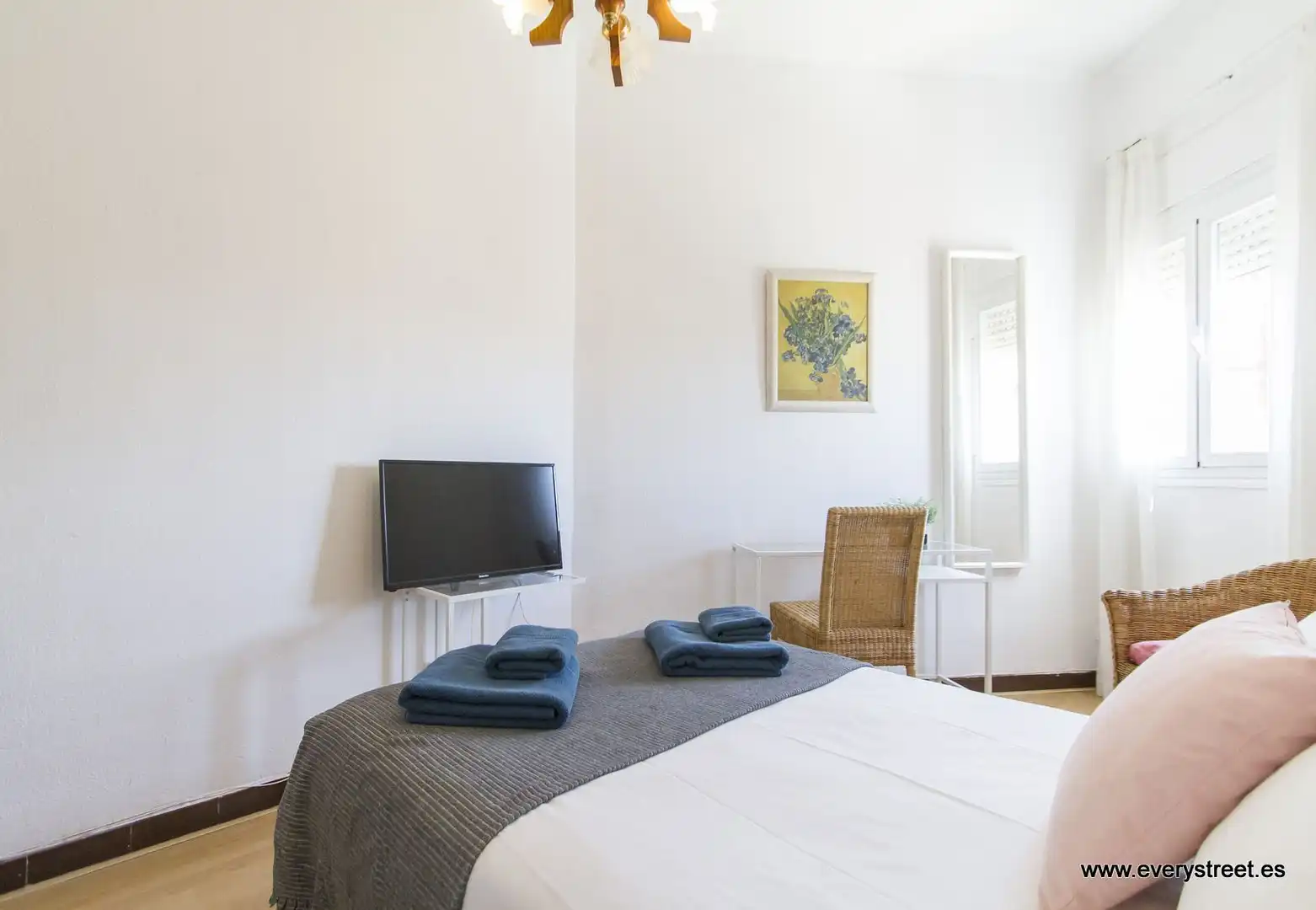 Bedroom of Lofts for rent in Madrid  with Heating and Furnished