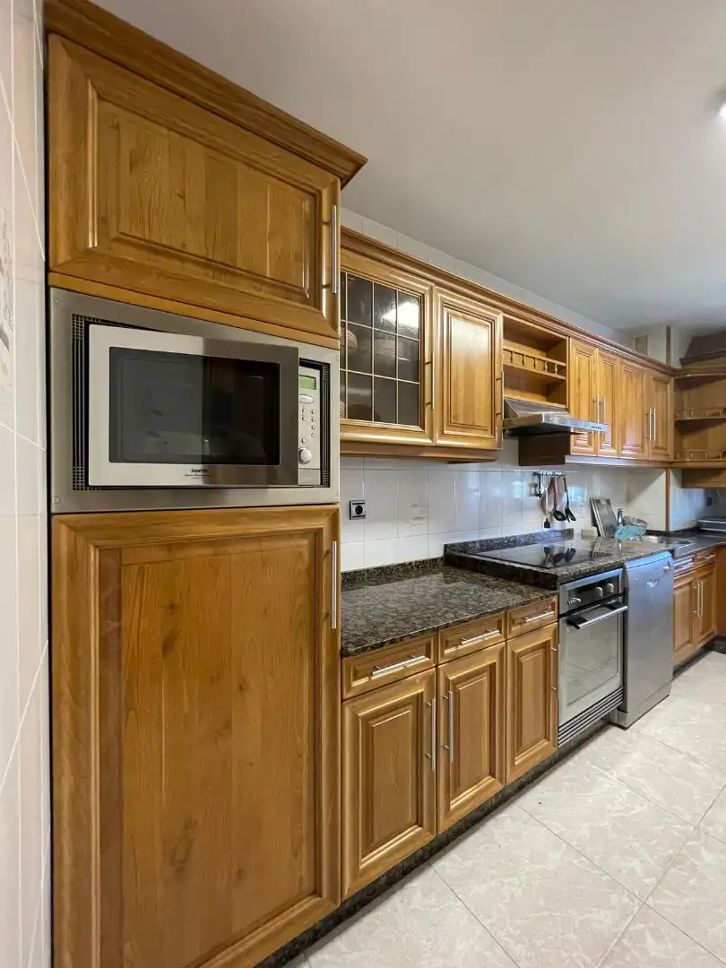 Kitchen of Flat for sale in Ferrol  with Heating, Storage room and Furnished