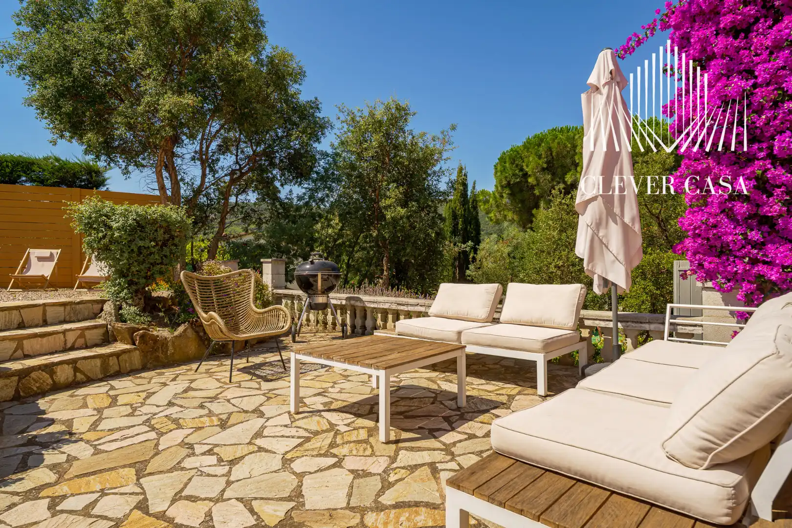 Terraza de Casa o chalet en venta en Calonge i Sant Antoni con Jardín privado, Parquet y Terraza