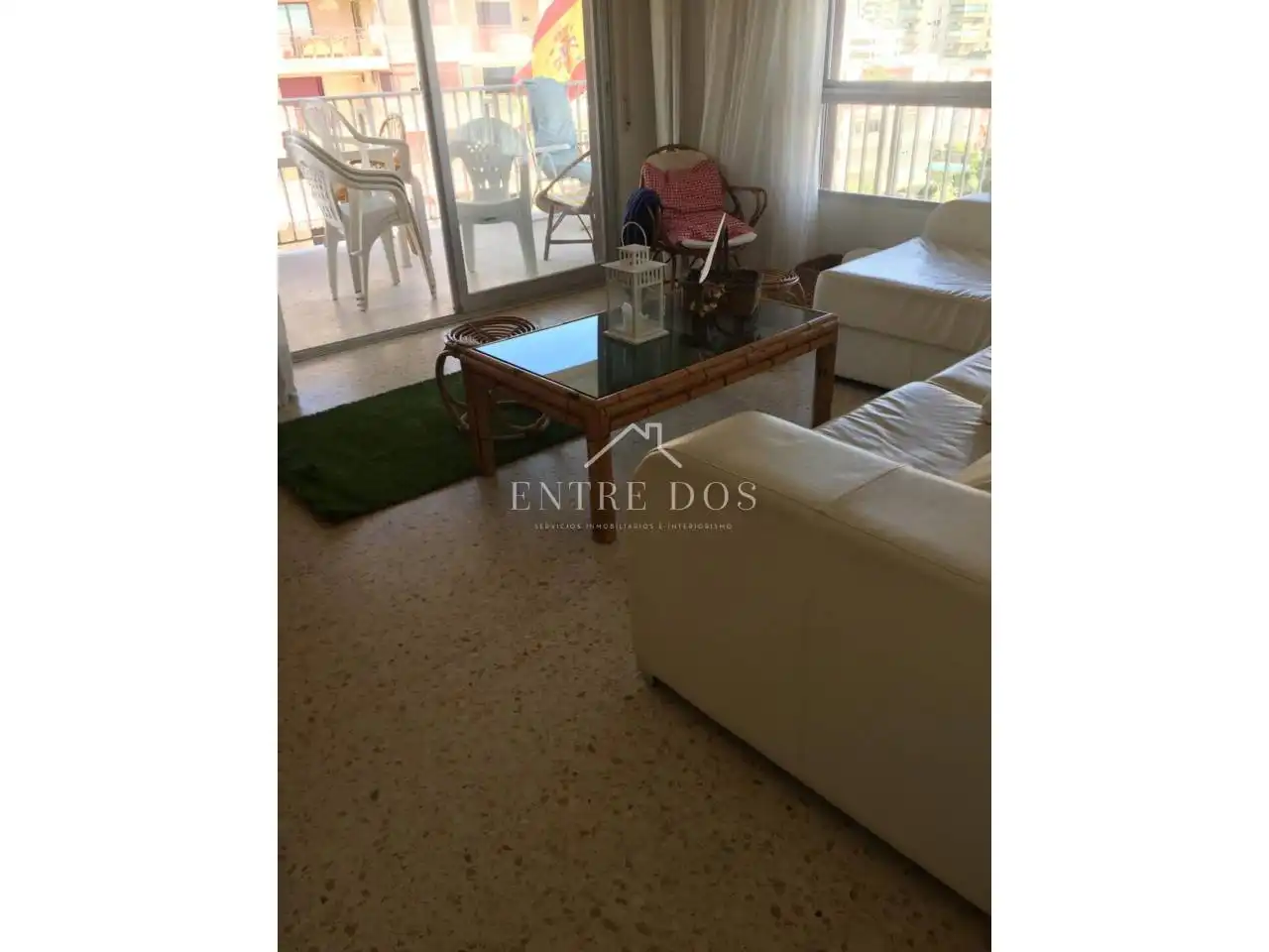 Wohnzimmer von Wohnung zum Verkauf in Benicasim / Benicàssim mit Terrasse und Gemeinschaftspool