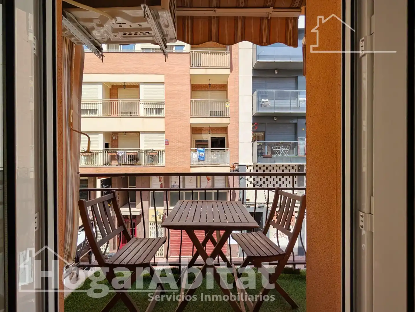 Terrasse von Wohnung zum Verkauf in Santa Pola mit Klimaanlage, Heizung und Möbliert