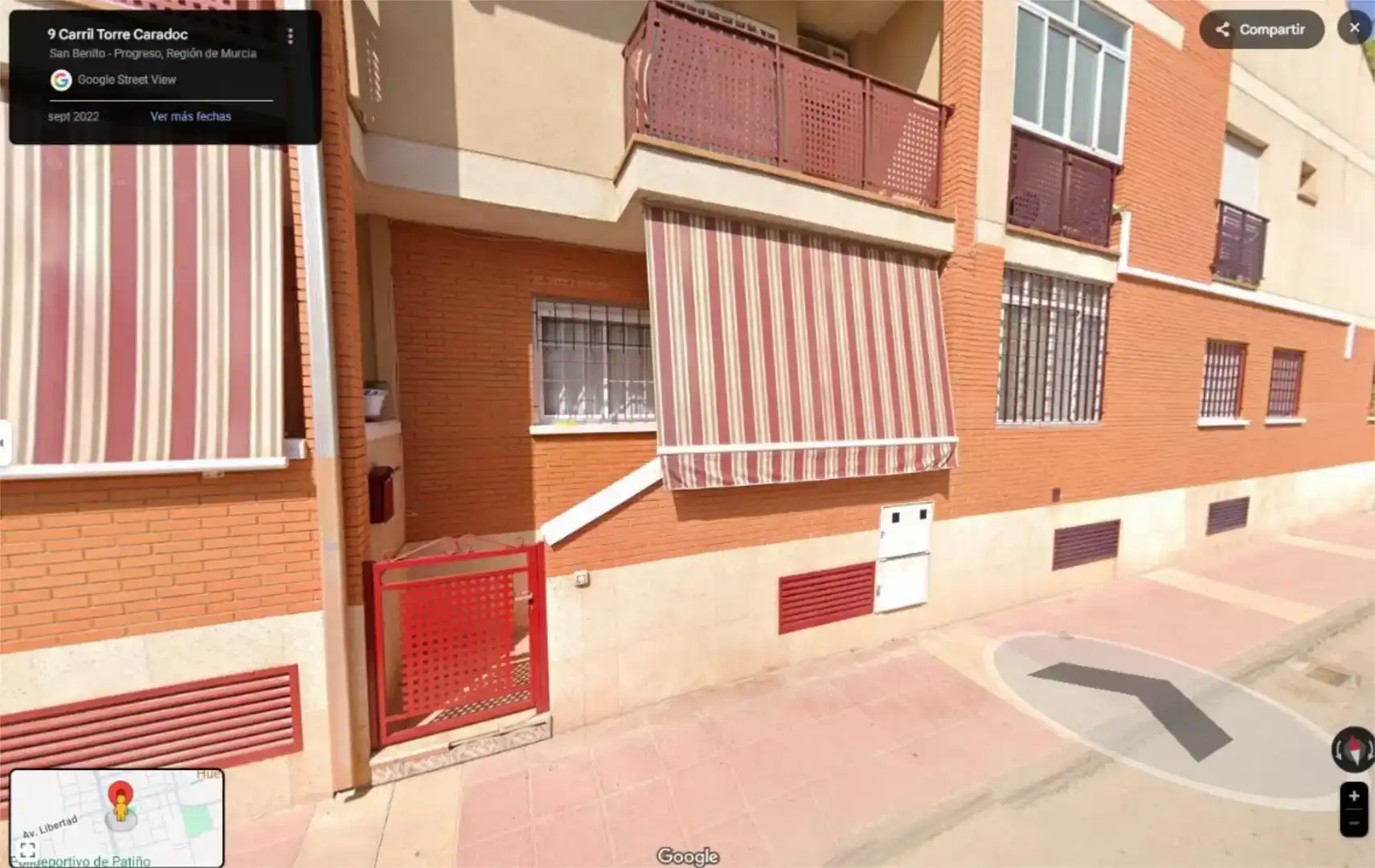 Außenansicht von Maisonette zur Miete in Murcia mit Klimaanlage und Möbliert