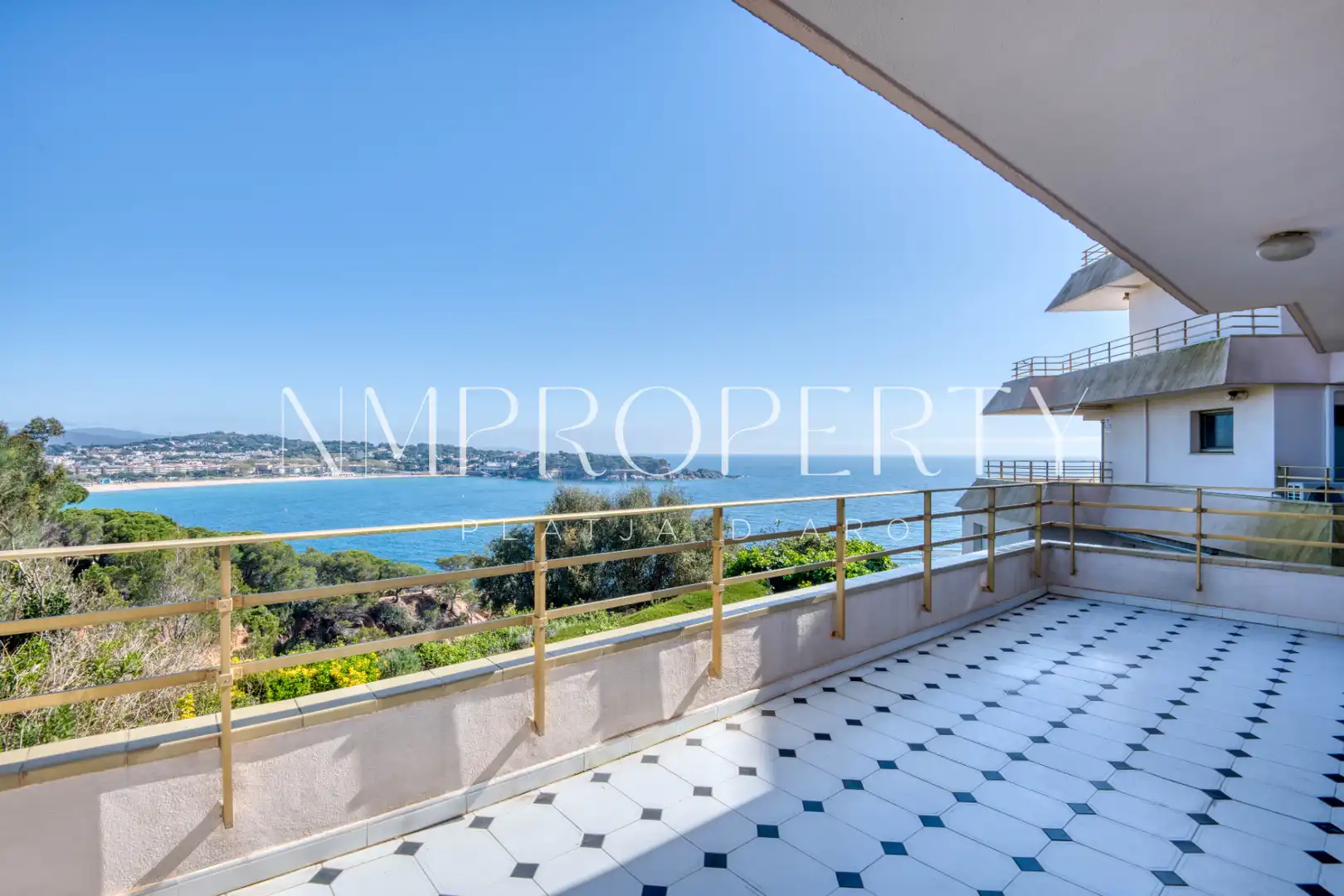 Terrace of Flat for sale in Castell d'Aro, Platja d'Aro i s'Agaró  with Heating, Terrace and Furnished