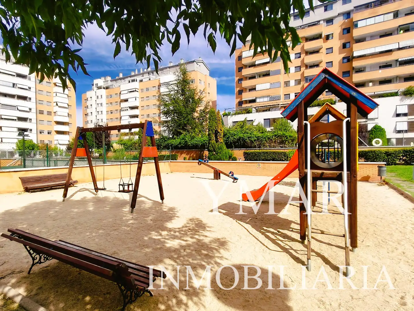 Garden of Flat for sale in Alcorcón  with Air Conditioner, Heating and Terrace