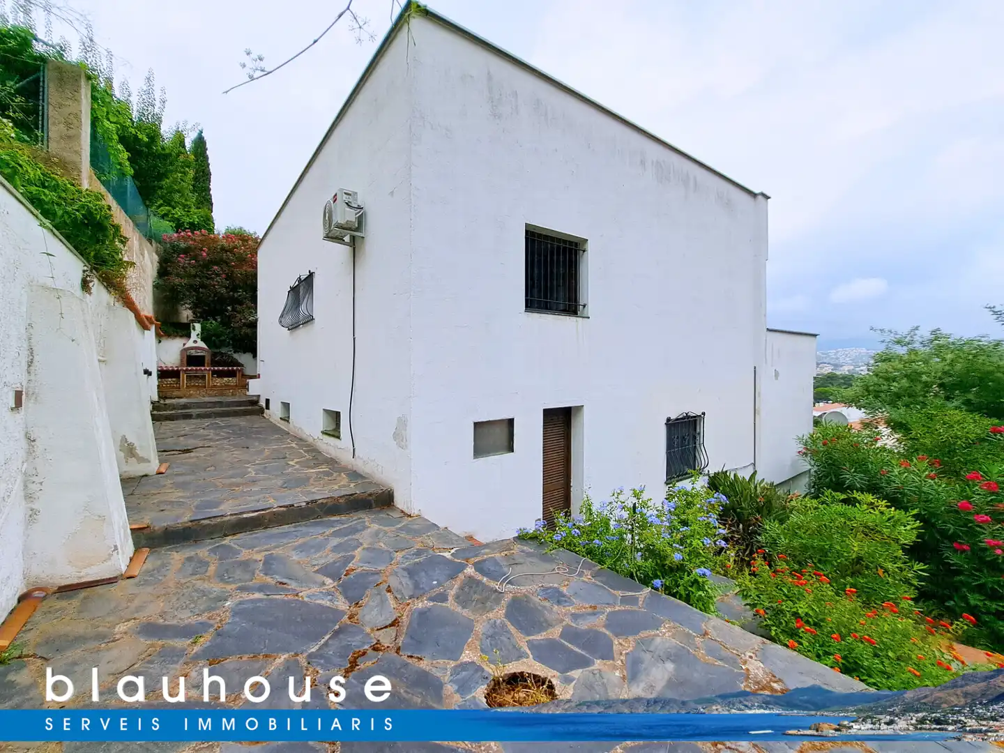 Vista exterior de Apartamento en venta en Llançà con Aire acondicionado, Jardín privado y Terraza