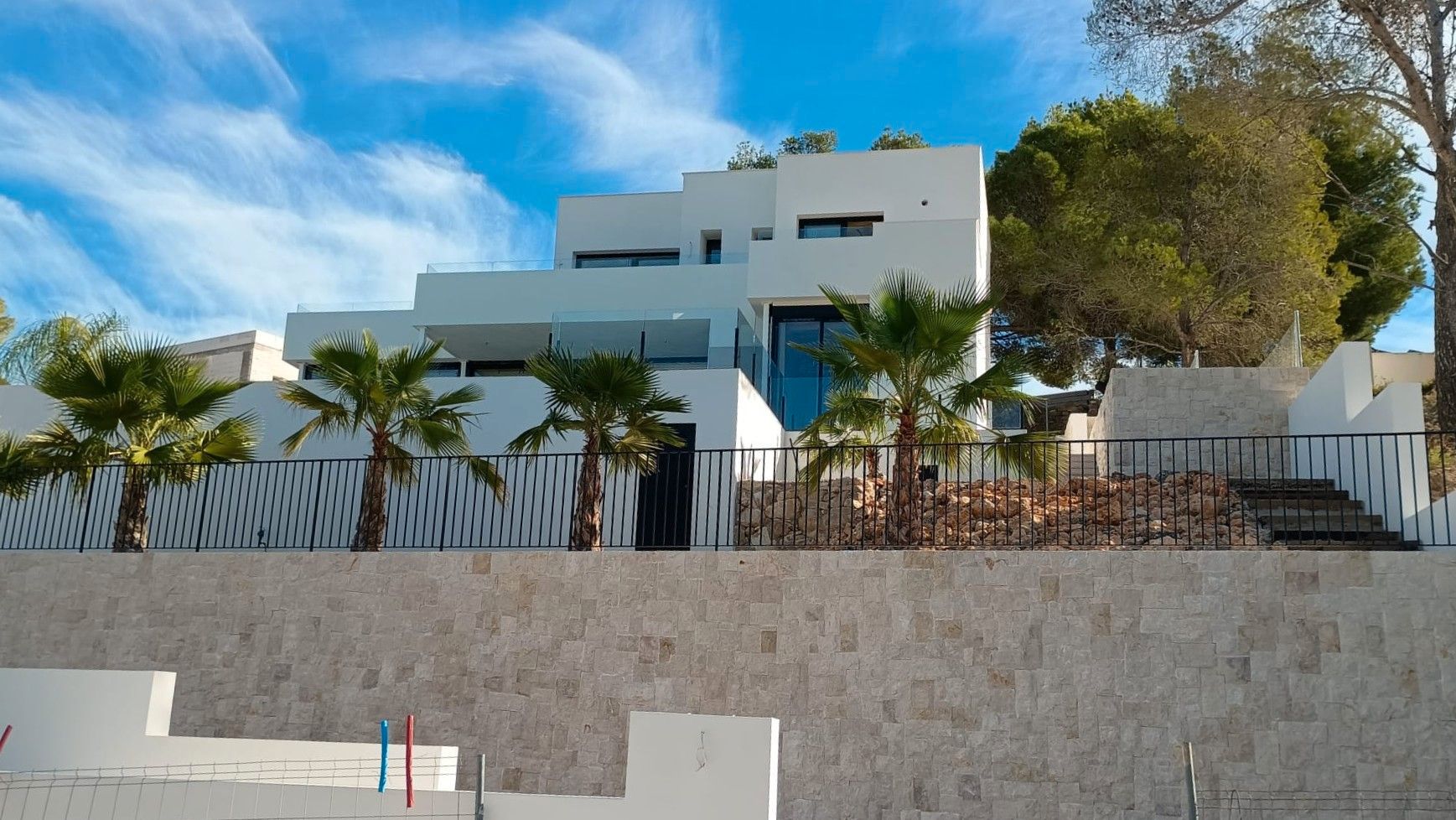 Exterior view of House or chalet for sale in Calpe / Calp  with Air Conditioner, Heating and Private garden