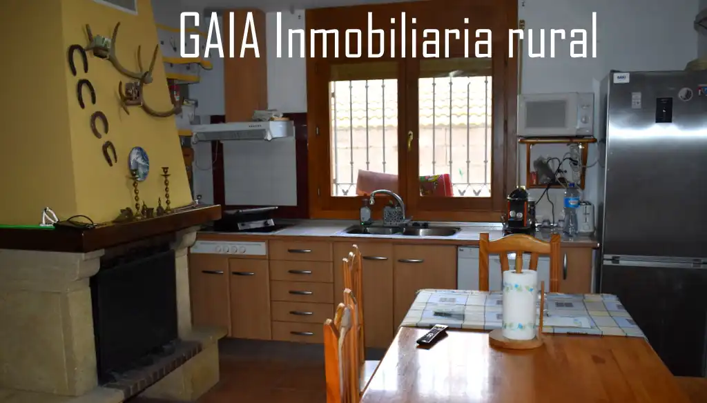 Garten von Einfamilien-Reihenhaus zum Verkauf in Caspe