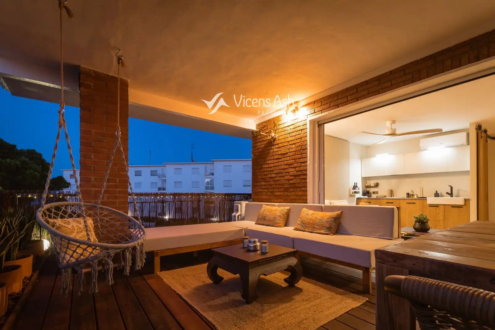 Terrace of Apartments for sale in Jávea / Xàbia  with Air Conditioner, Terrace and Furnished