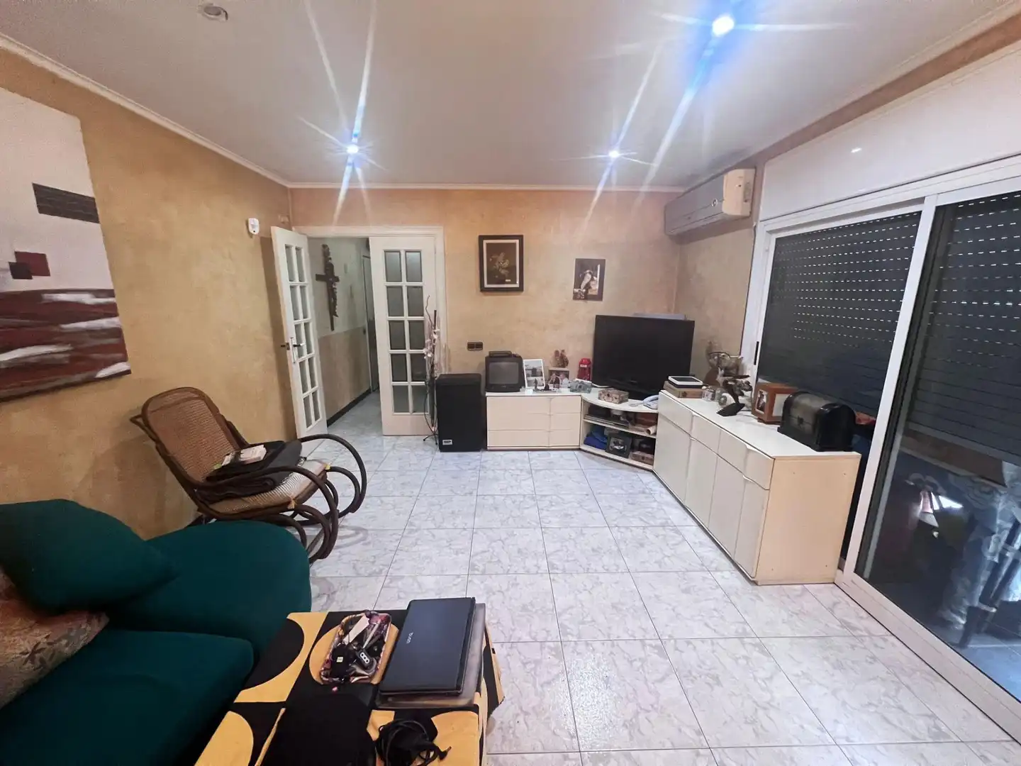 Sala de estar de Dúplex en venta en Mataró con Aire acondicionado, Terraza y Amueblado