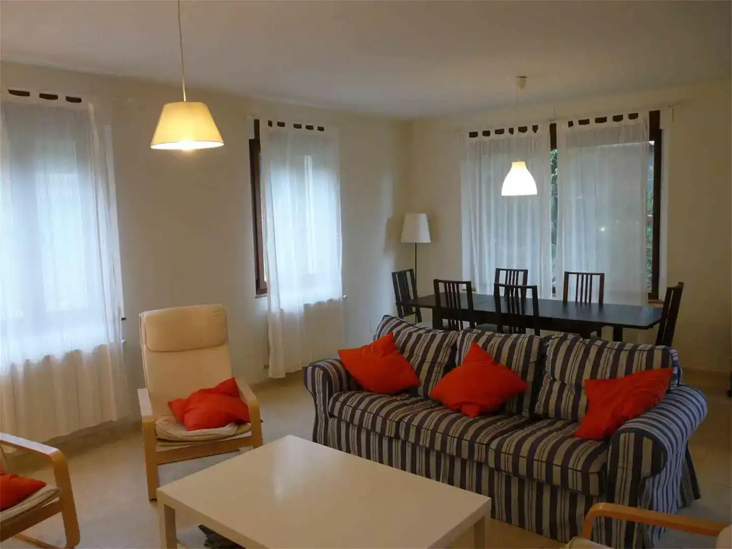 Sala de estar de Casa o chalet de alquiler en Ruiloba con Jardín privado, Amueblado y Balcón