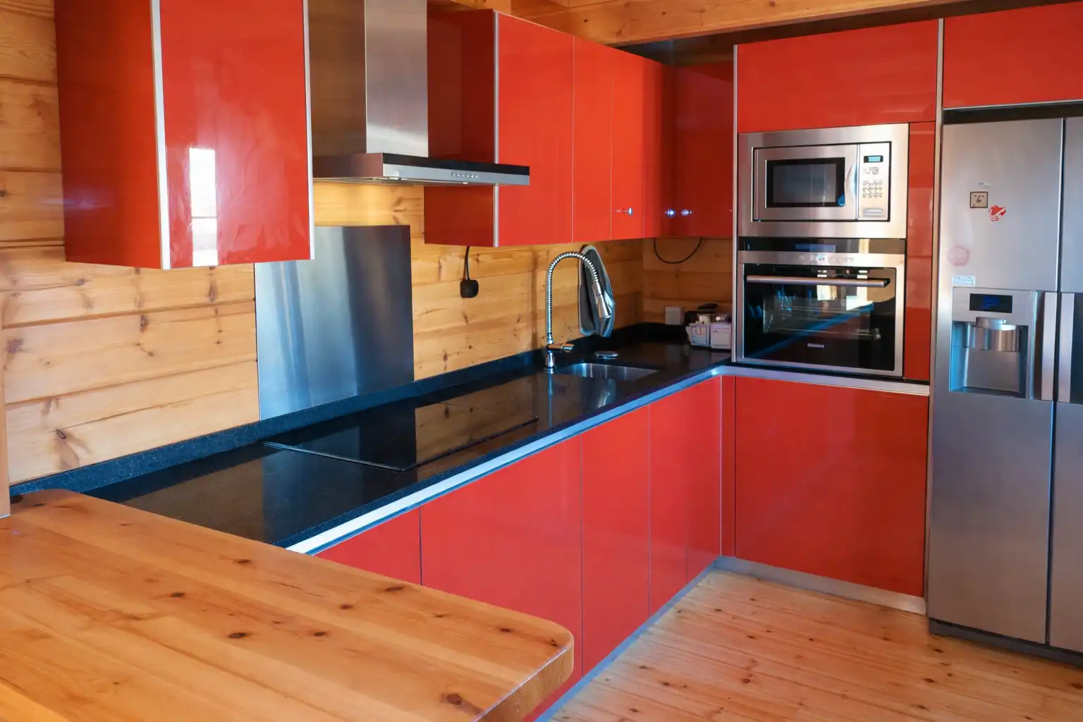 Küche von Haus oder Chalet zum Verkauf in Soto del Real mit Klimaanlage, Heizung und Privatgarten