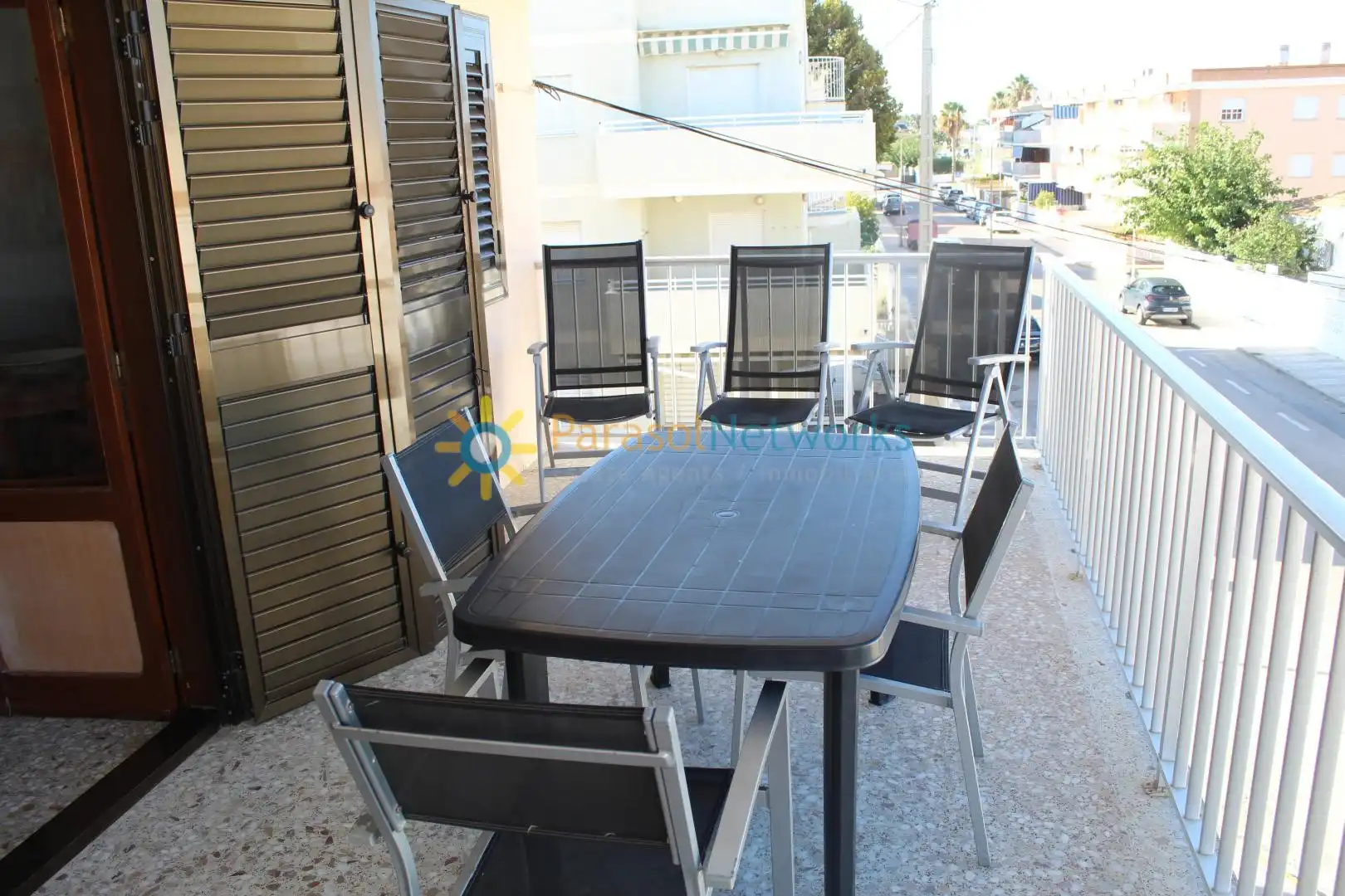Terrace of Apartments for rent in Oliva  with Terrace, Furnished and Balcony