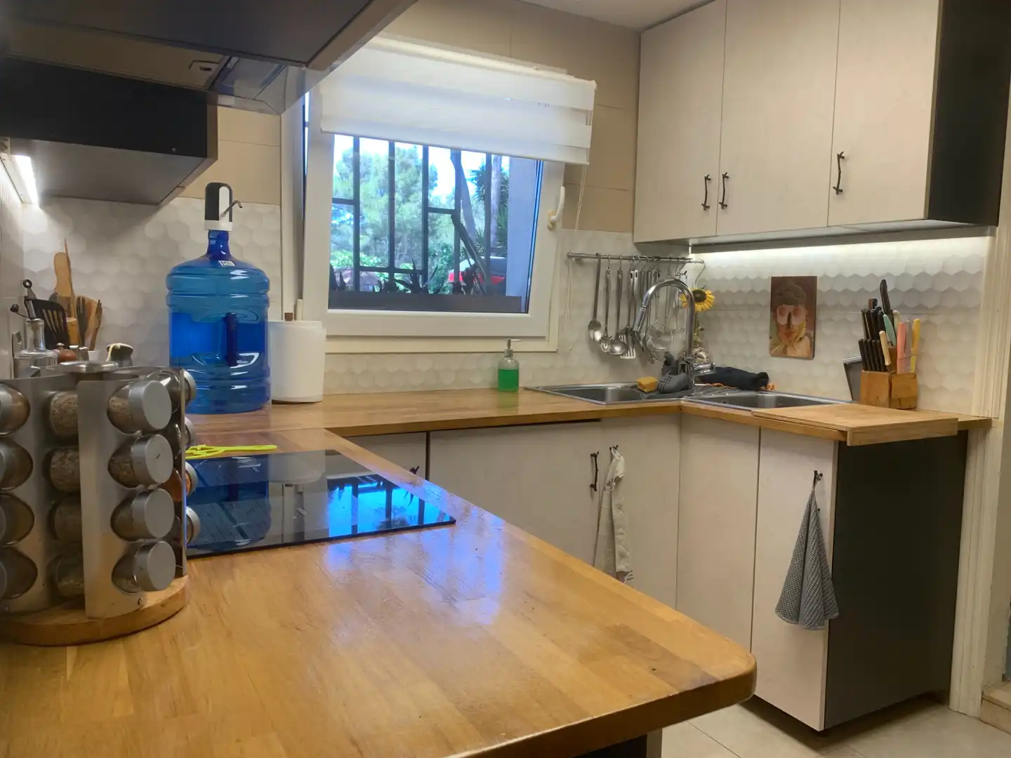 Cocina de Finca rústica en venta en Vallirana con Aire acondicionado, Calefacción y Jardín privado