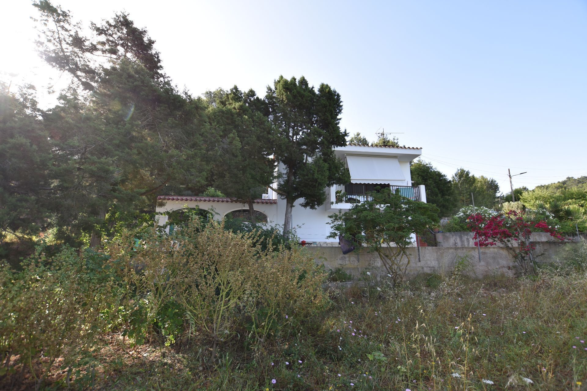 Vista exterior de Casa o xalet en venda en Sant Josep de sa Talaia amb Calefacció, Terrassa i Moblat