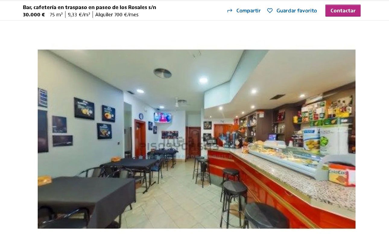 Premises to transfer in  Zaragoza Capital  with Air Conditioner, Terrace and Furnished