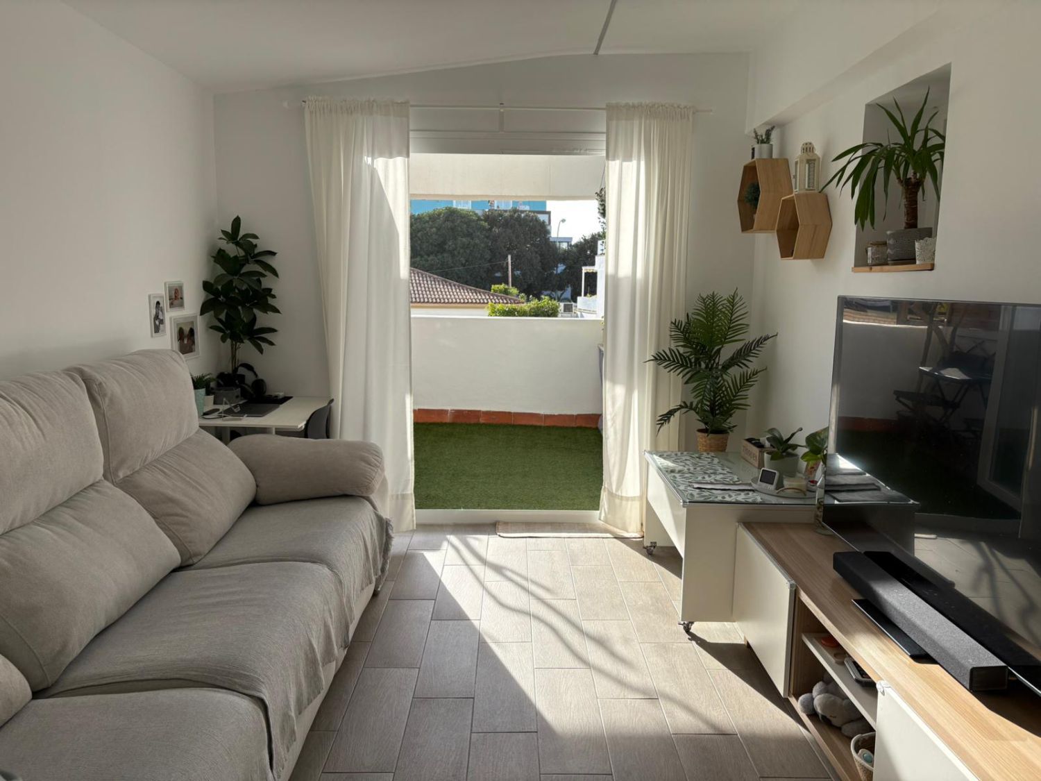 Living room of Flat for sale in  Palma de Mallorca  with Air Conditioner, Heating and Terrace