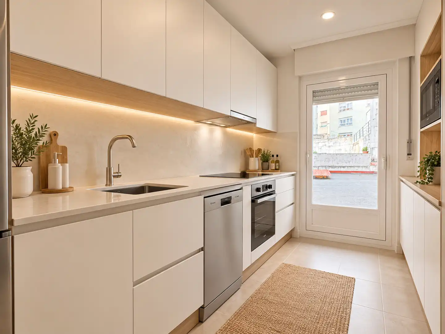 Cocina de Piso en venta en Castro-Urdiales con Calefacción, Terraza y Amueblado