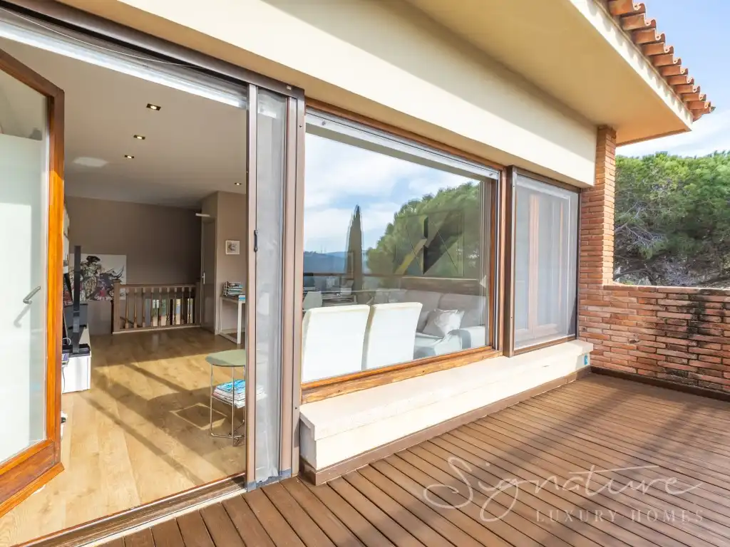 Terraza de Casa o chalet en venta en Sant Cugat del Vallès con Calefacción, Jardín privado y Terraza