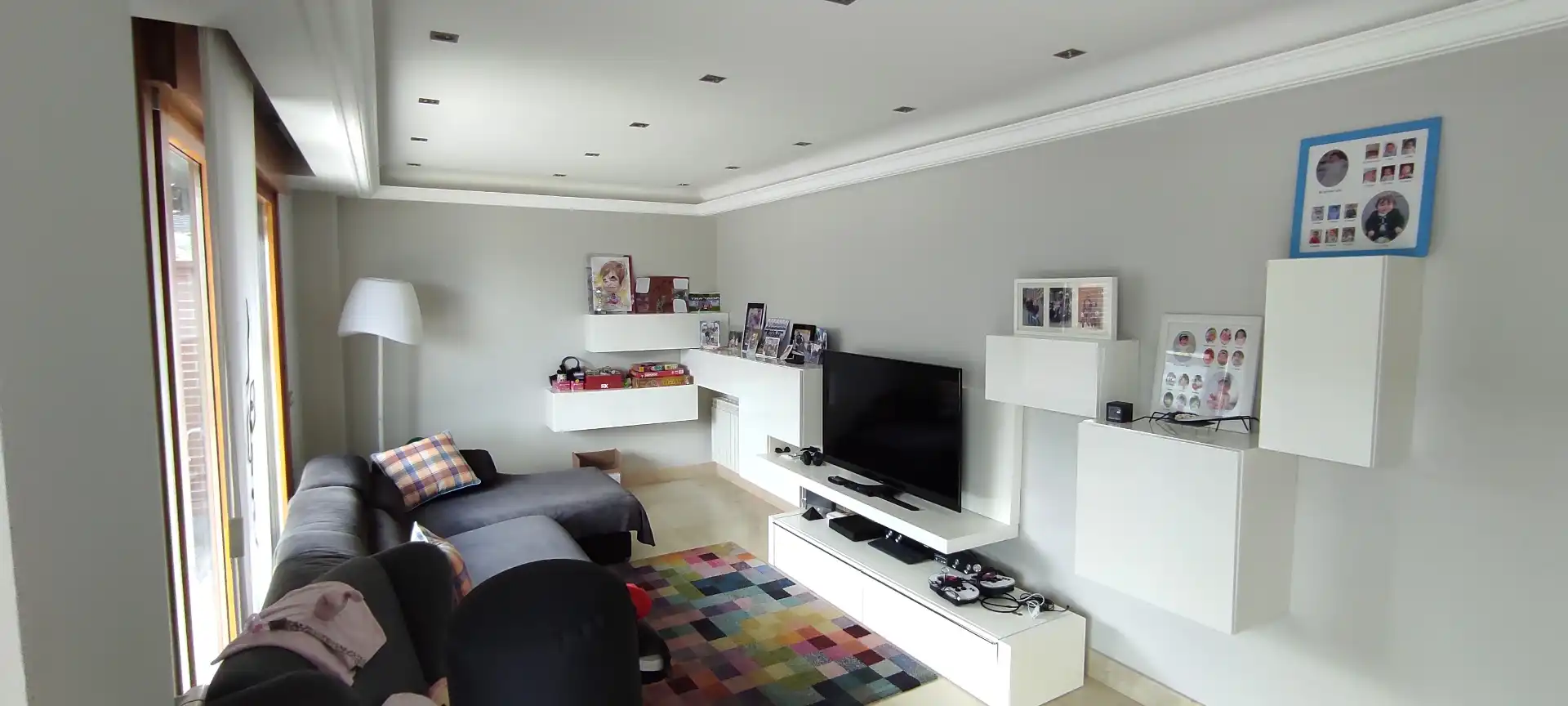 Living room of Flat for sale in Ortuella  with Heating, Terrace and Storage room