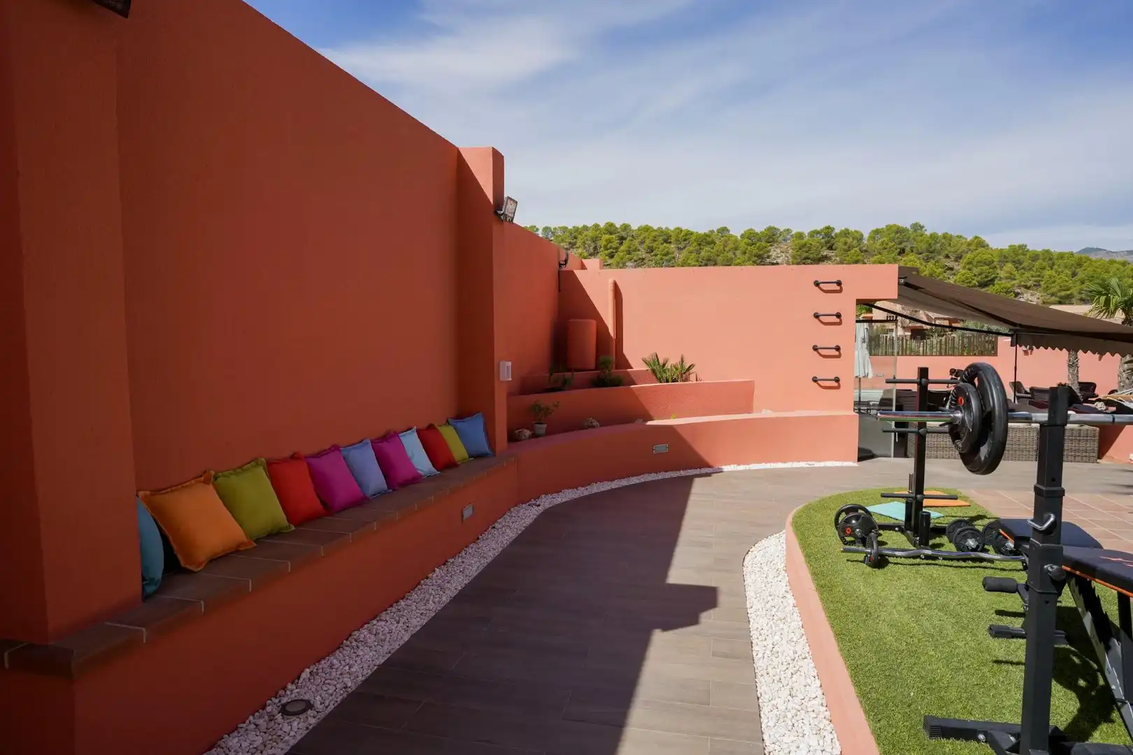 Terrace of Detached homes for sale in Caravaca de la Cruz