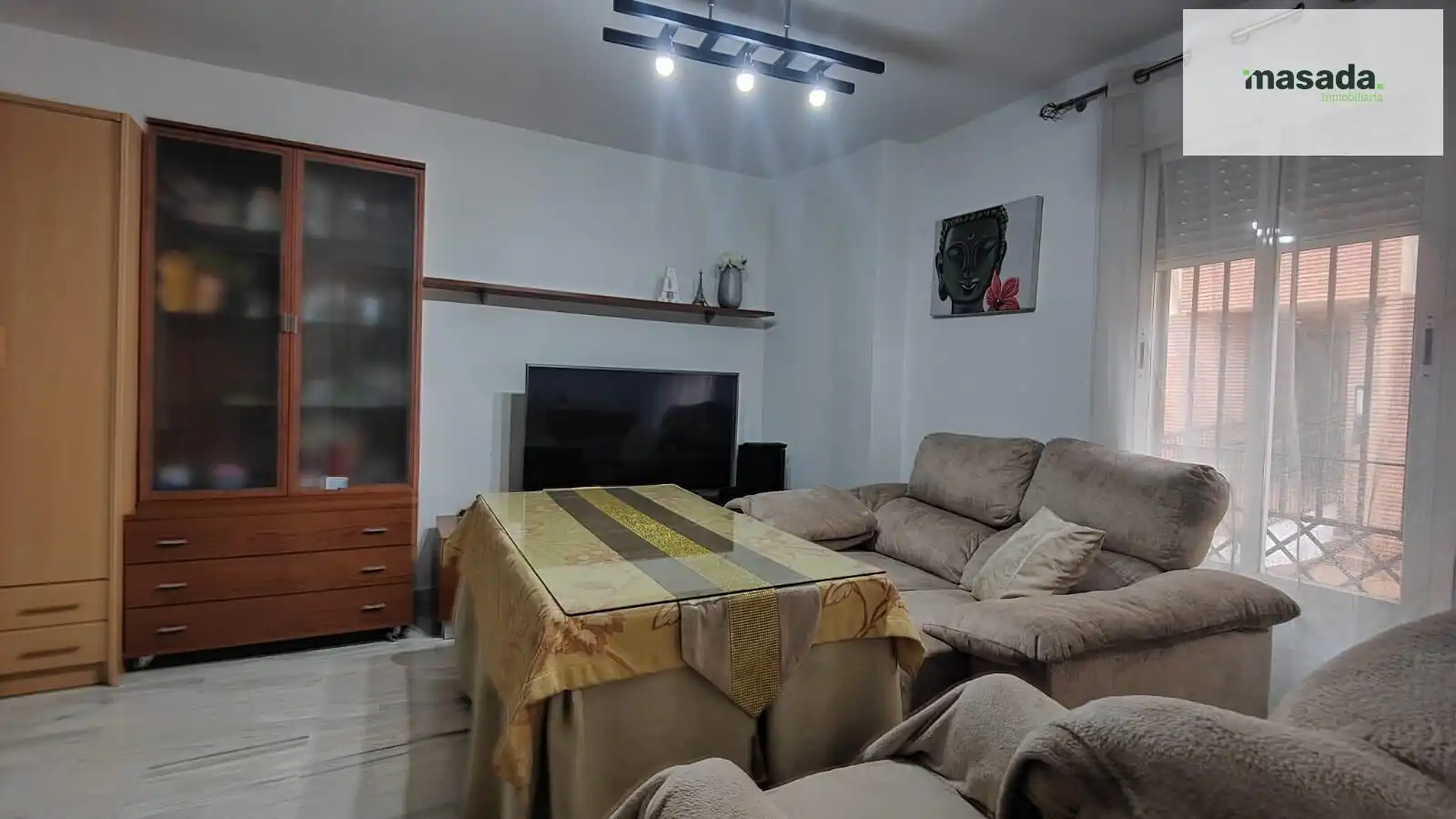 Sala d'estar de Pis en venda en Las Gabias amb Moblat