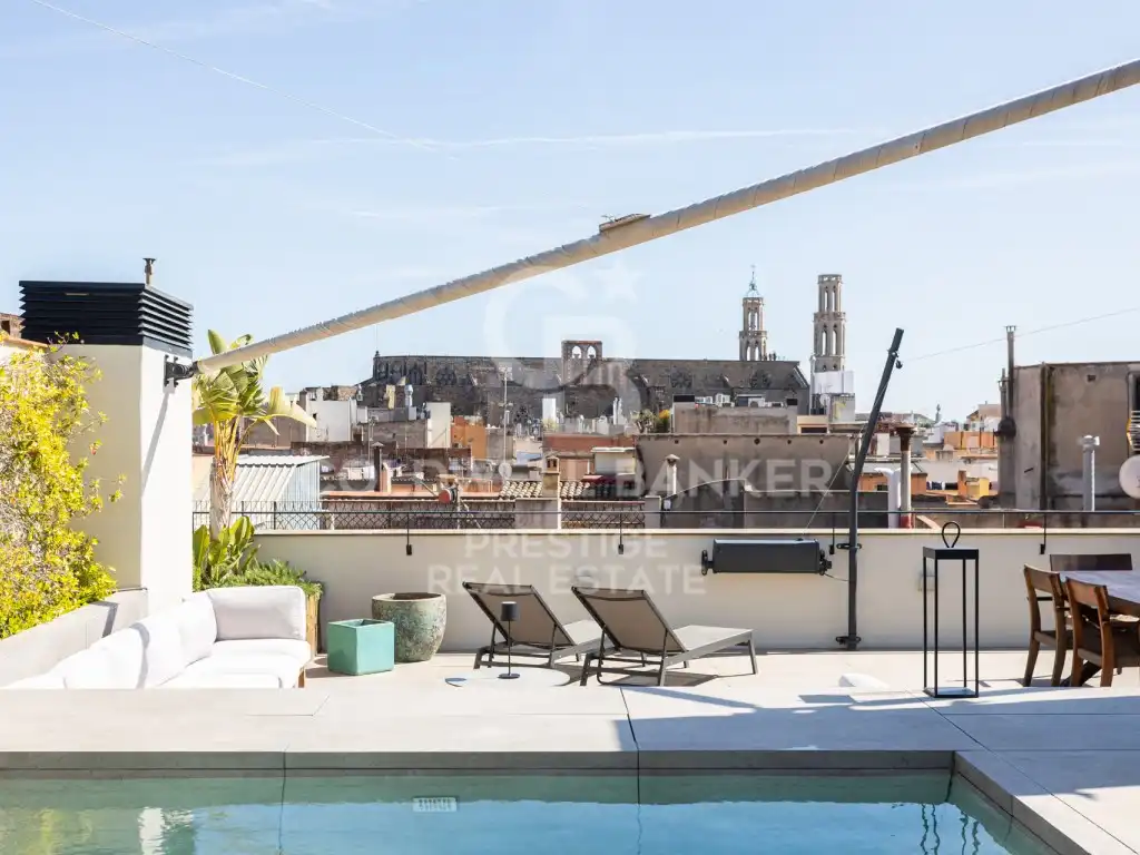 Terrassa de Àtic en venda en Barcelona amb Aire condicionat, Terrassa i Piscina