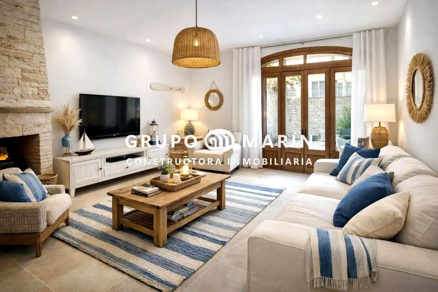 Sala d'estar de Casa o xalet en venda en Premià de Mar amb Calefacció i Terrassa