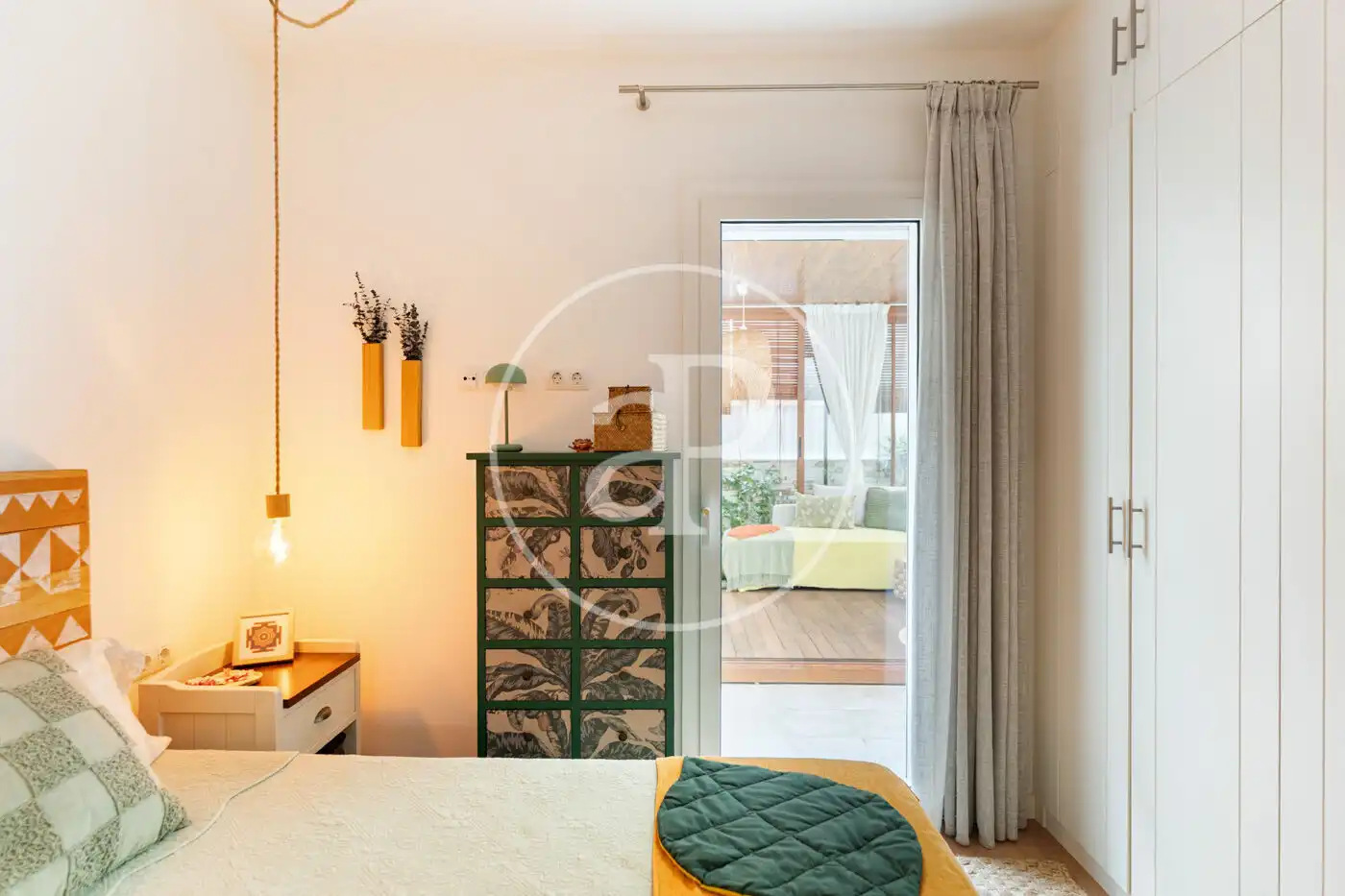 Bedroom of Flat for sale in  Palma de Mallorca  with Air Conditioner, Heating and Terrace